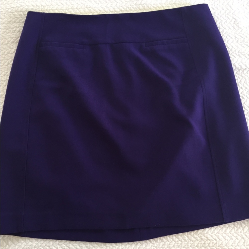 LOFT pencil skirt, purple